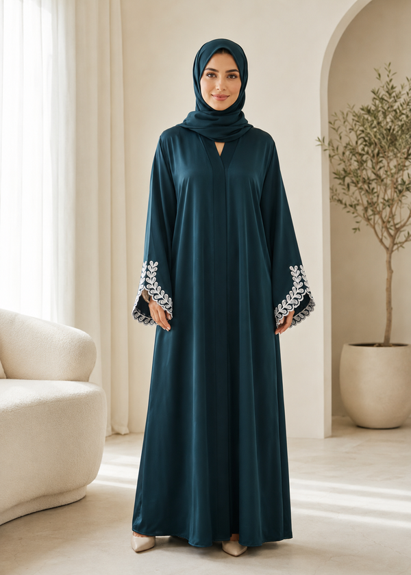 Green Paradise New Design Abaya