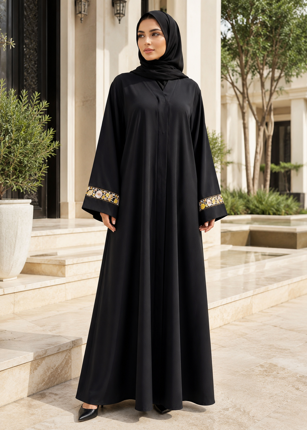 Midnight Grace New Design Abaya