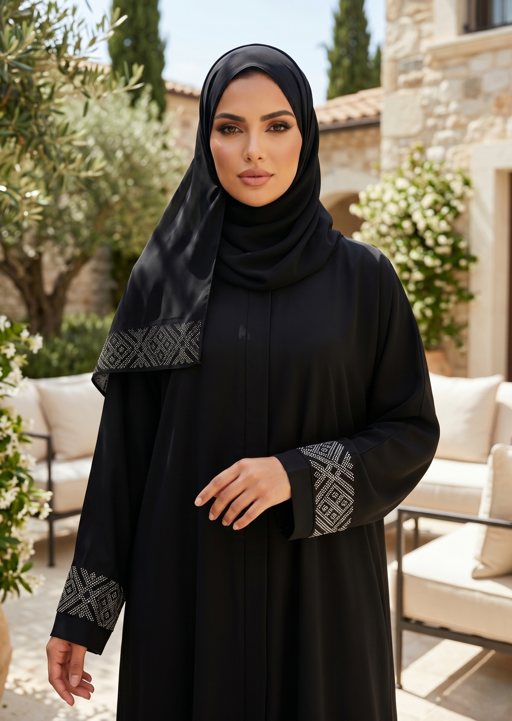 Silk Serenity New Design Abaya