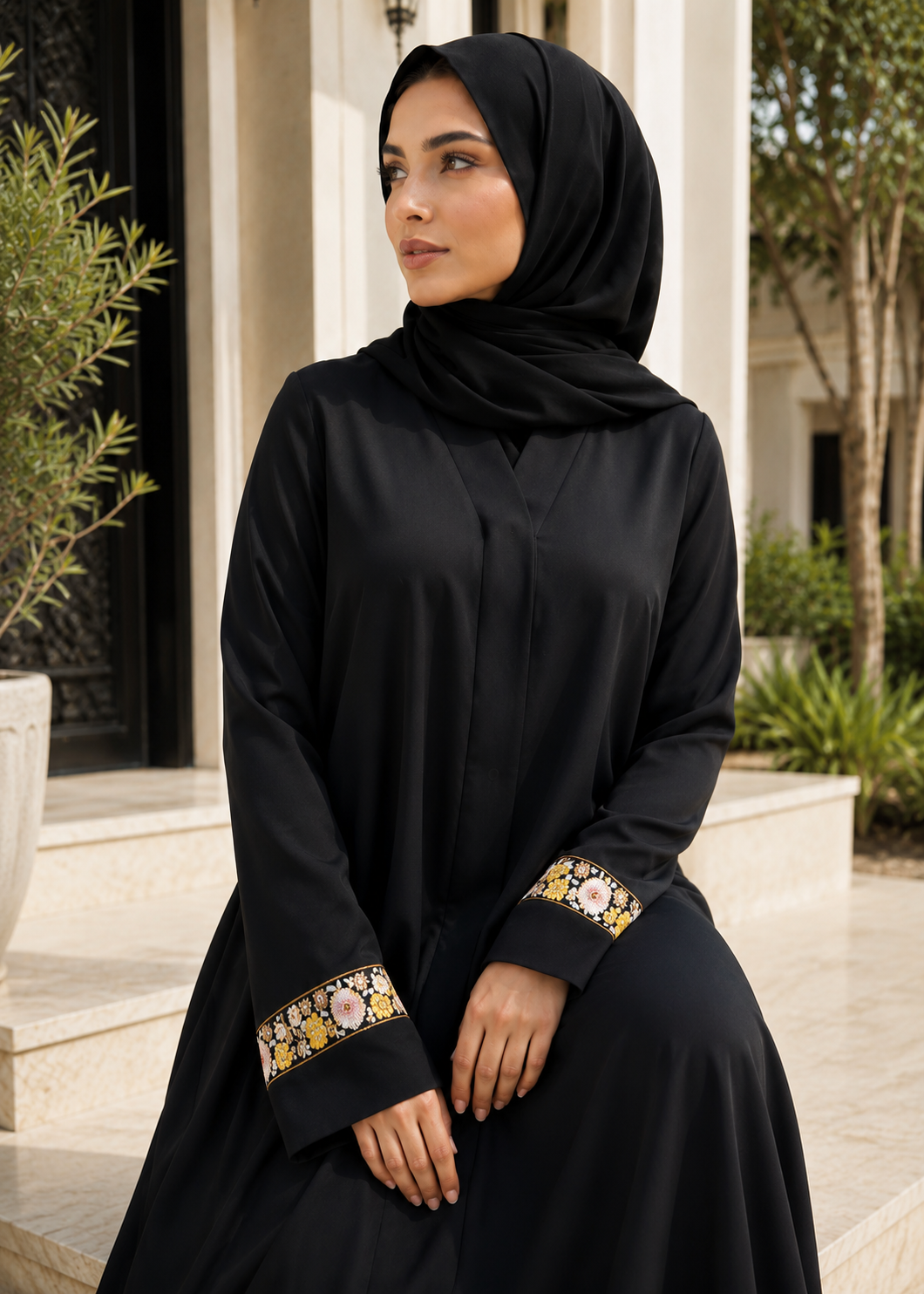 Midnight Grace New Design Abaya