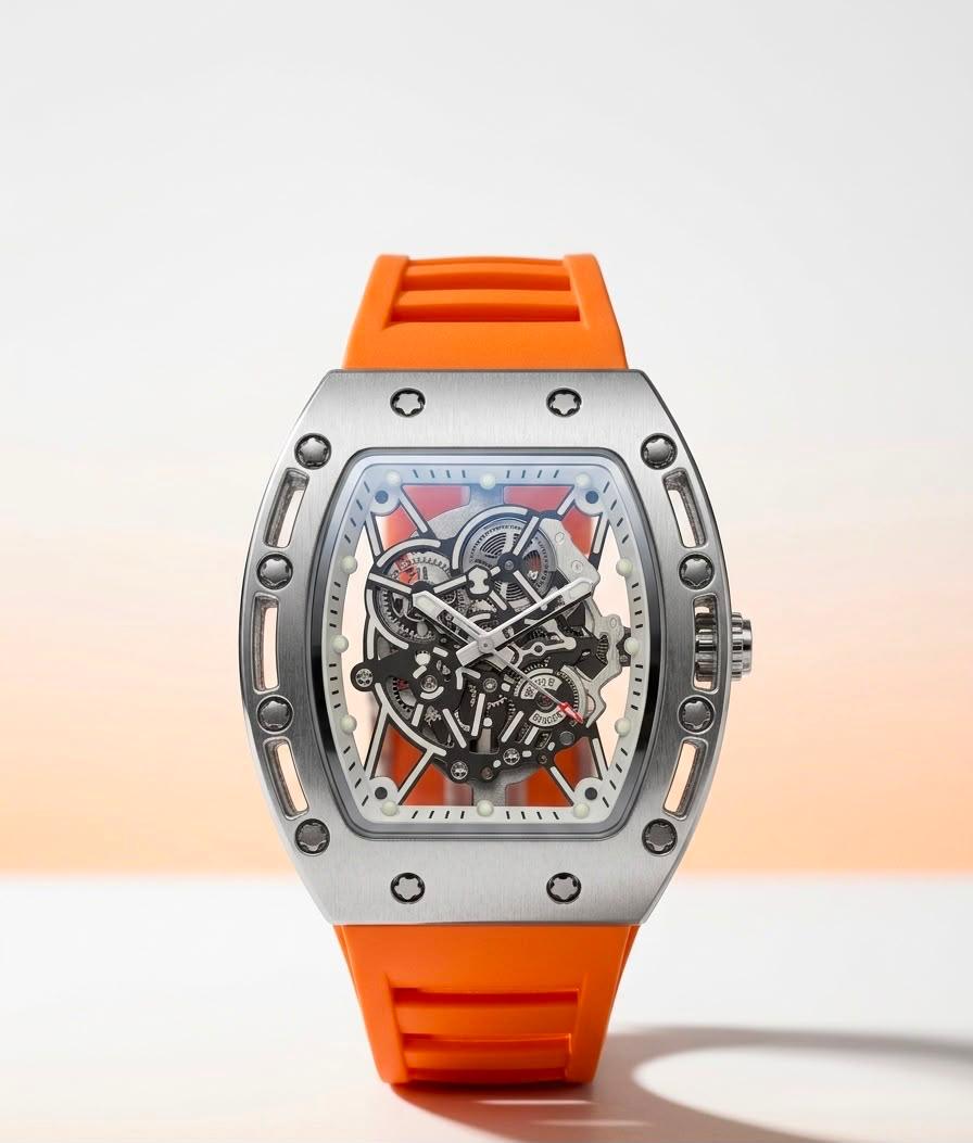 Luxury Skeleton Watch – Premium Men's Timepiece