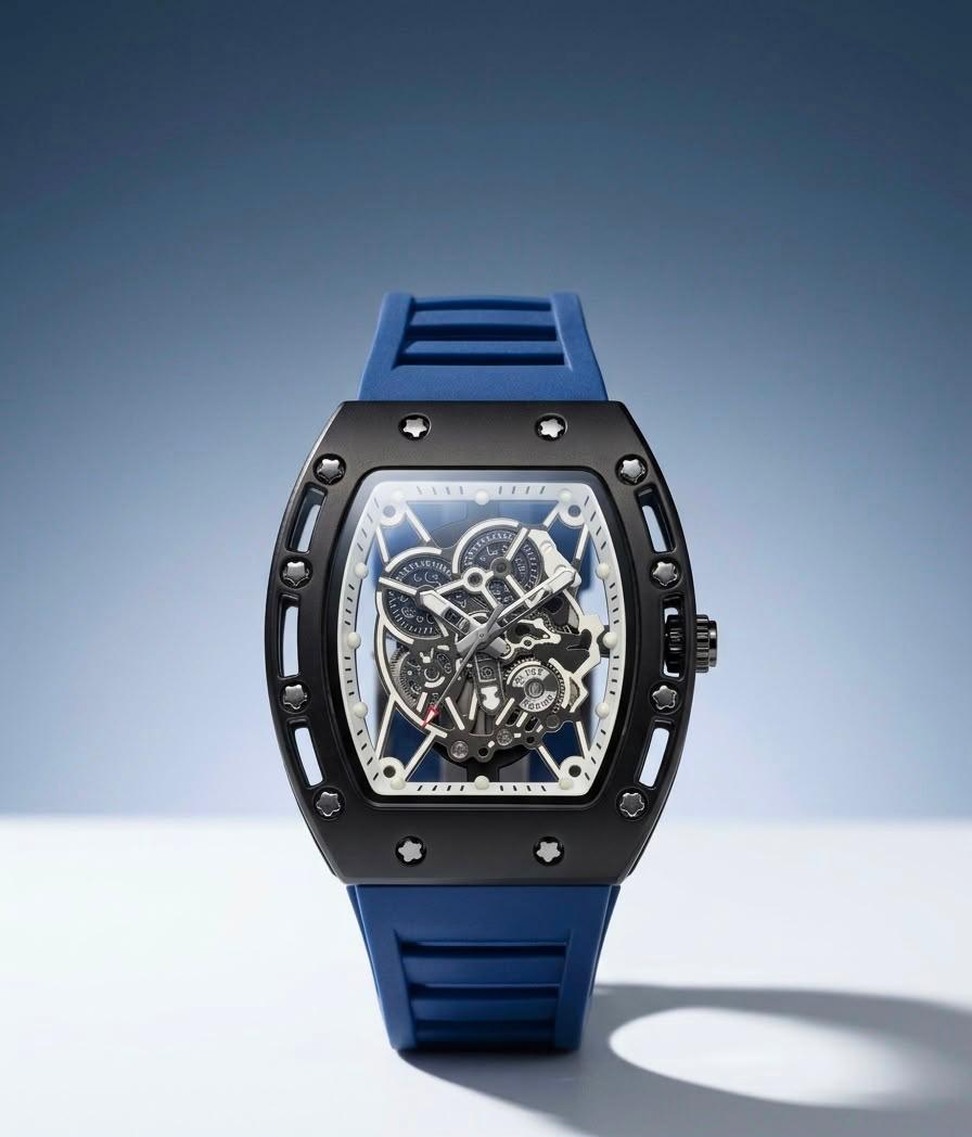 Luxury Skeleton Watch – Premium Men's Timepiece