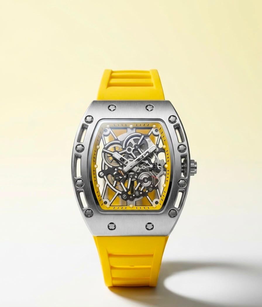 Luxury Skeleton Watch – Premium Men's Timepiece