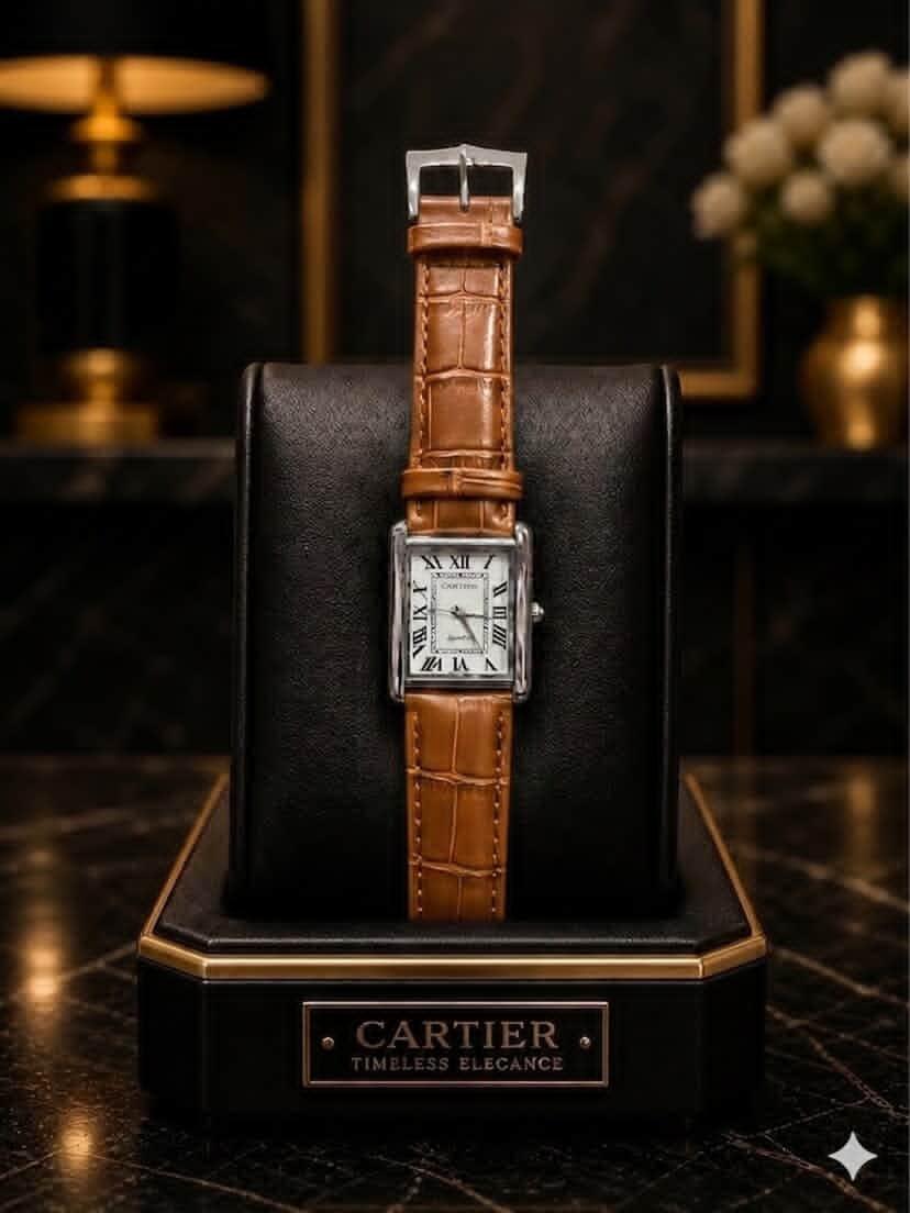 Timeless Square Leather Watch – Luxury Classic Analog Watch for Men & Women MASTER COPY